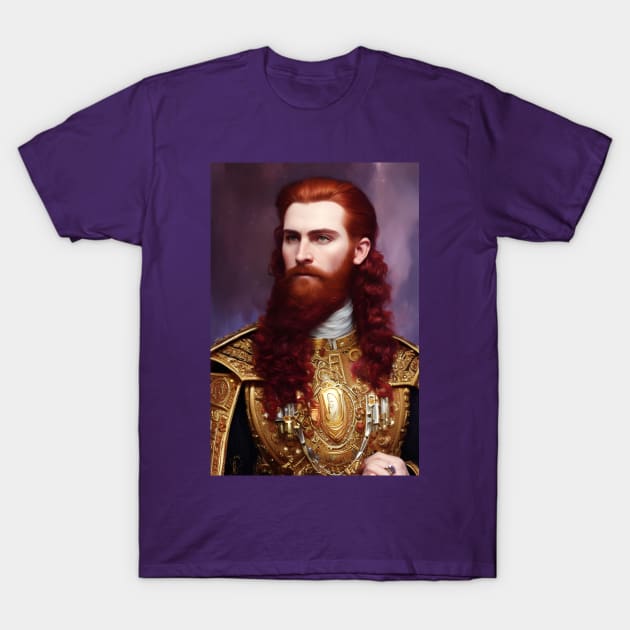 Gold Emperor T-Shirt by PurplePeacock